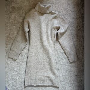 Vici “just right turtleneck mini sweater dress”